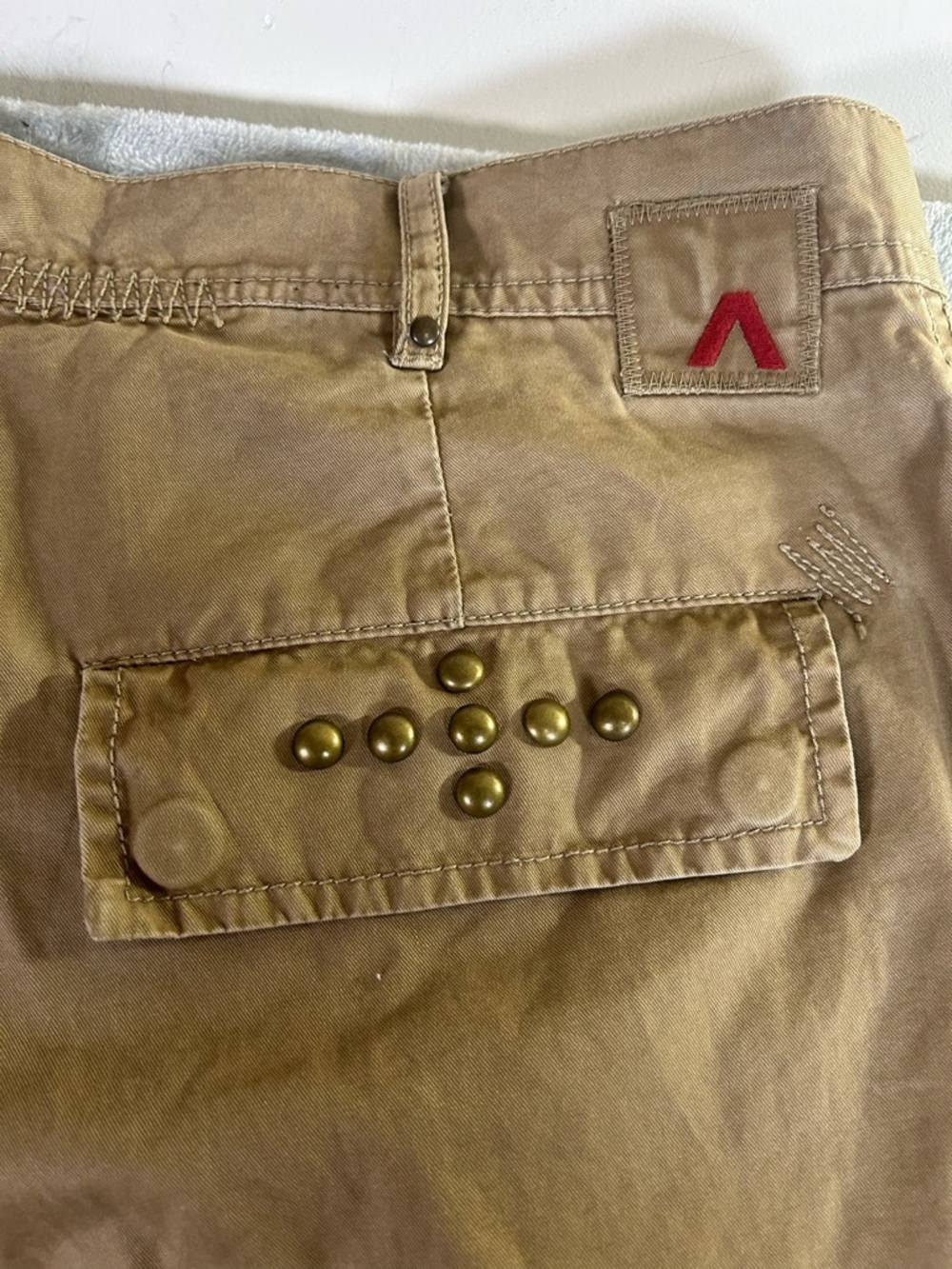Alberto Men's Cargo Pants in Tan - Utility Comfort - Picture 14 of 14